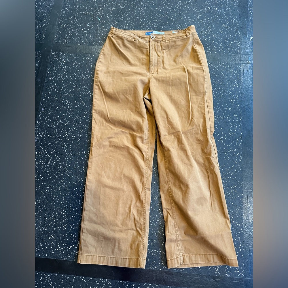 Old Navy Extra High Rise Wide Chinos Tall size 12